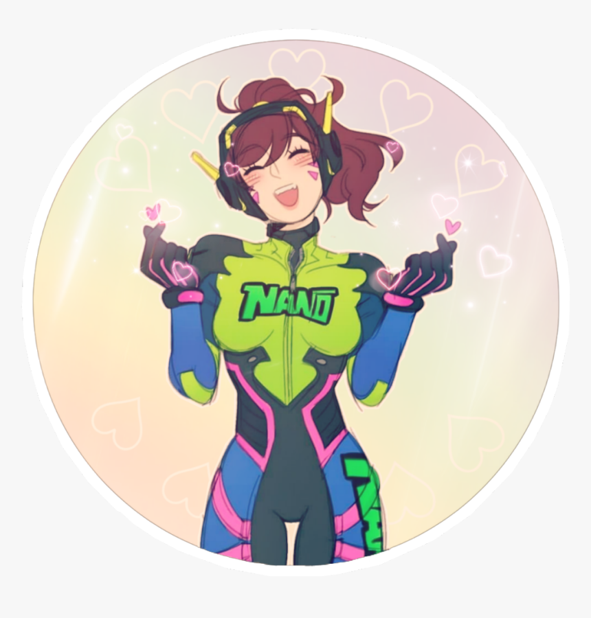 Va #dva #overwatch #overwatch #rainbow #rainbow #nanocola, HD Png Download