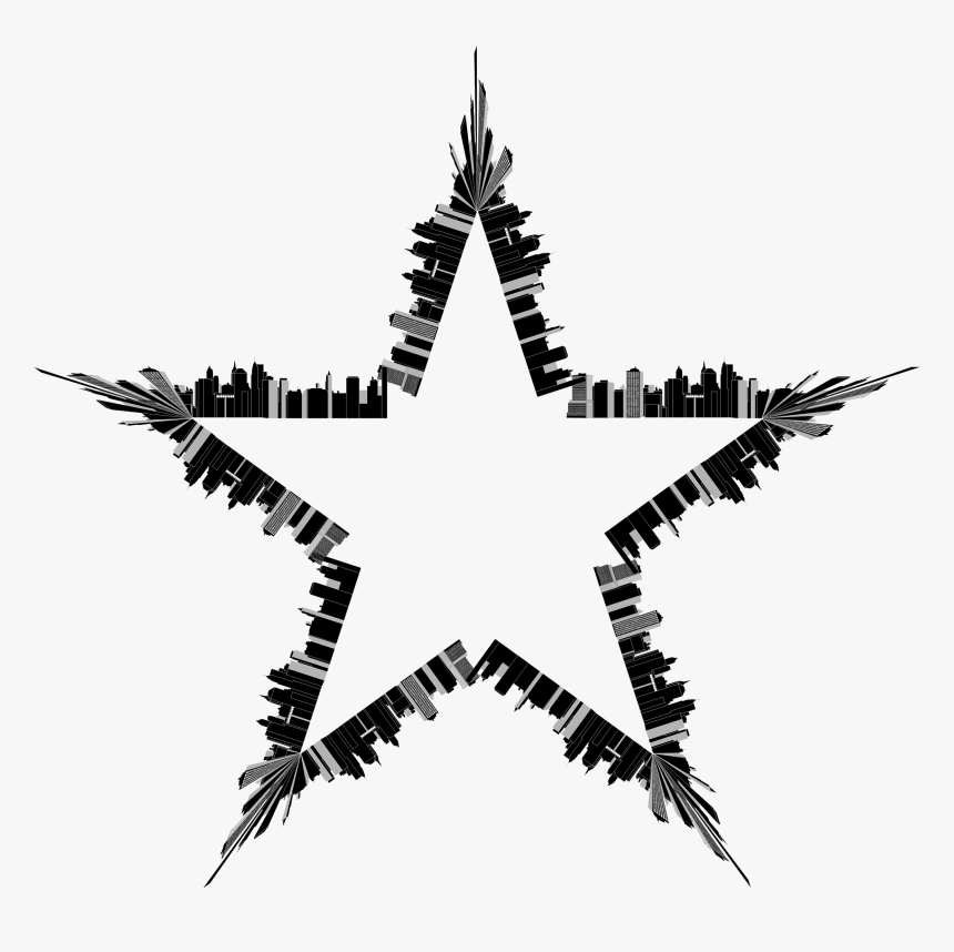 This Free Icons Png Design Of Cityscape Skyline Star - Clip Art Memorial Day, Transparent Png