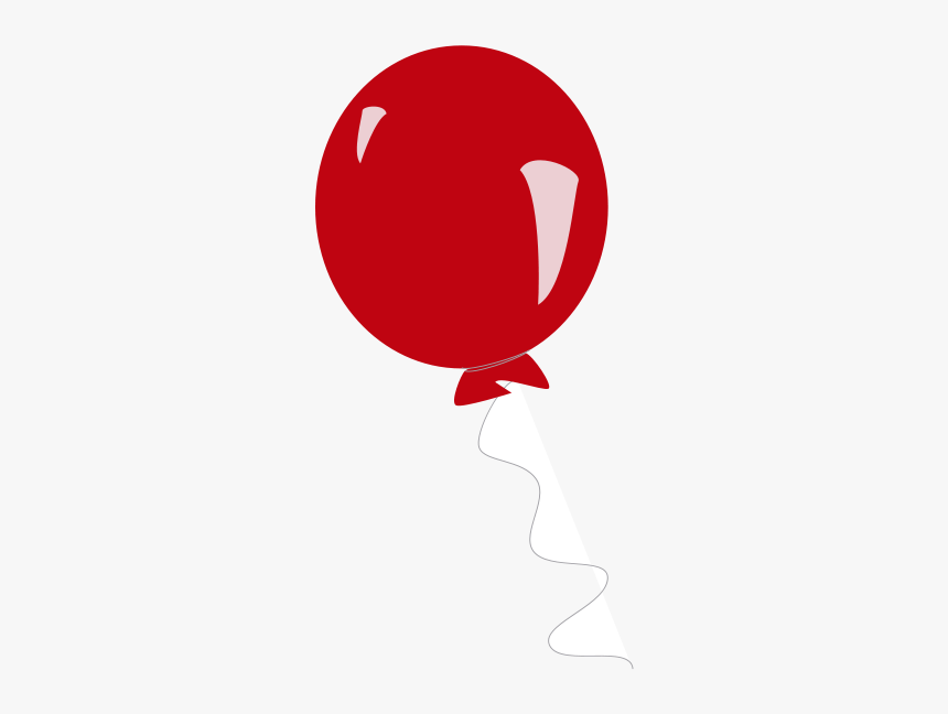 Red Balloon - Transparent Transparent Background Clipartmag Red Balloon, HD Png Download