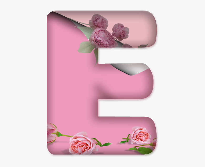 Blindada Por Deus Alfabeto Decorativo Rosas Png, Transparent Png