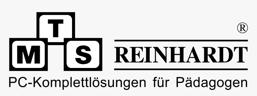 Mts Reinhardt Logo Black And White - Mts Reinhardt, HD Png Download