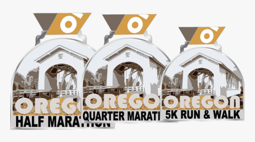 Oregon Fall Half, Quarter, And 5k - Arch, HD Png Download