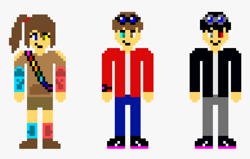 Transparent Eye Glow Png - Pixel Art, Png Download