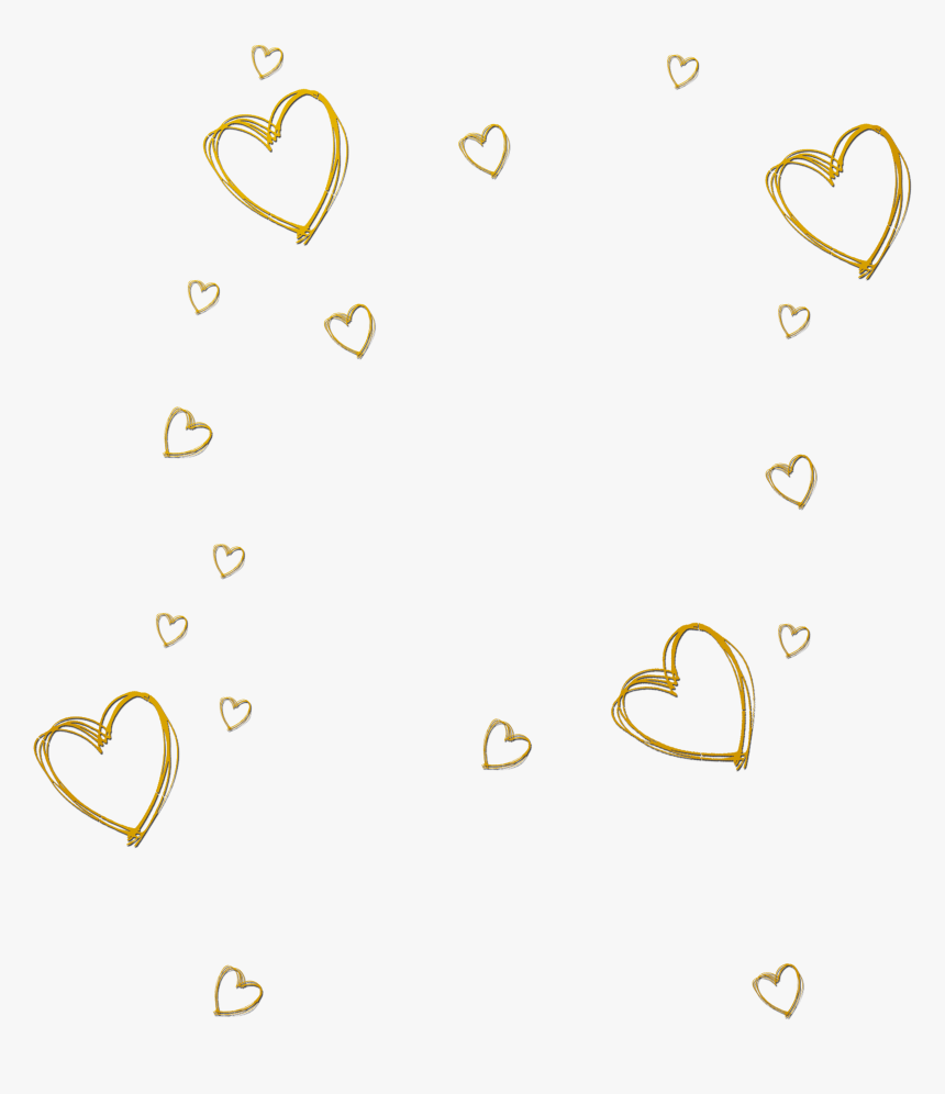 Hand Drawn Lines, Hearts, Hearts - Heart, HD Png Download