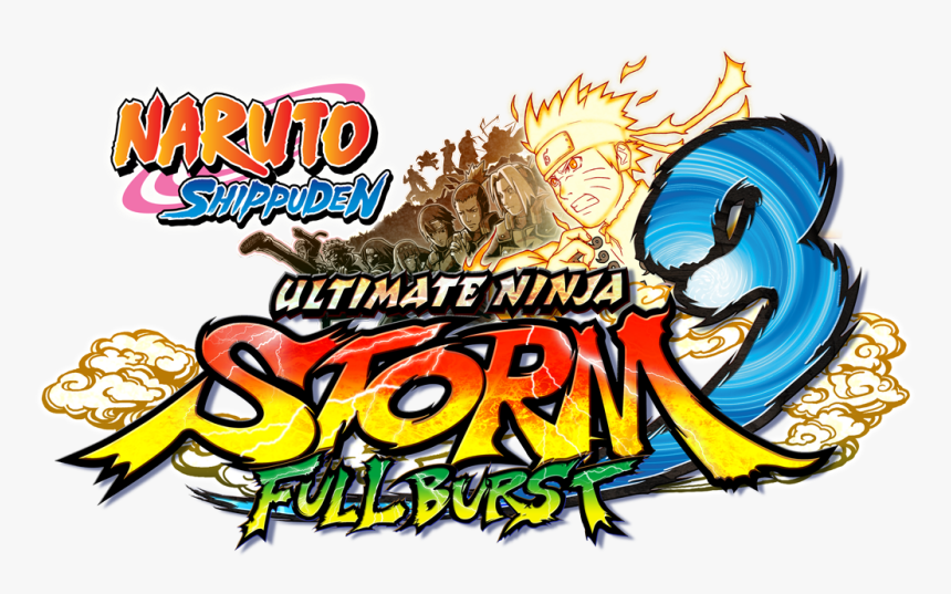 3524 20130527 Ns3fbrogo Master Eu - Naruto Shippuden Ultimate Ninja Storm 3 Png, Transparent Png