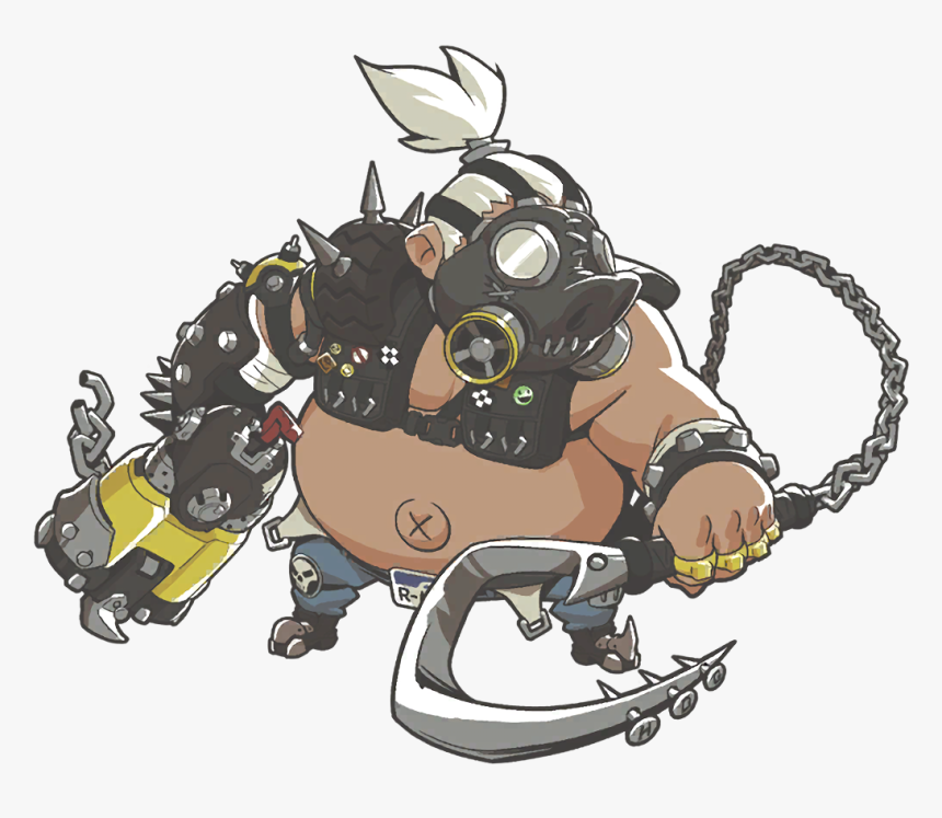 Overwatch Roadhog Cute Spray, HD Png Download