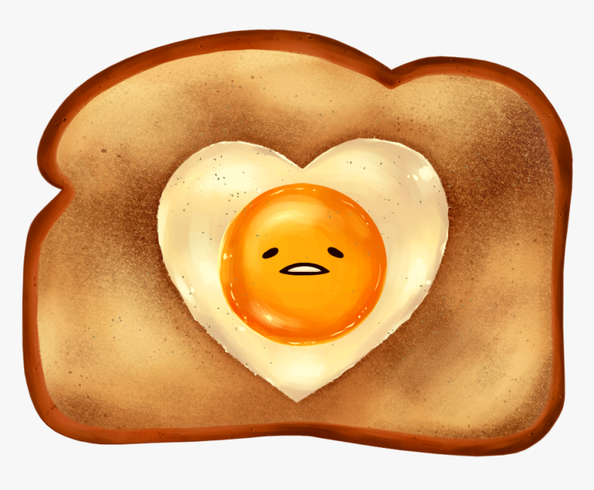 Gudetama In A Basket - Heart, HD Png Download