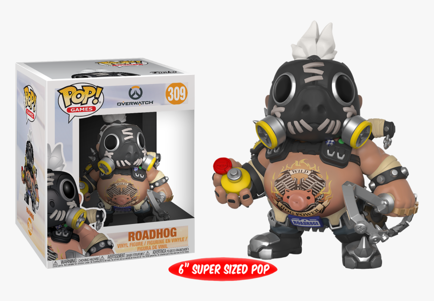 Overwatch Funko Pop Roadhog, HD Png Download