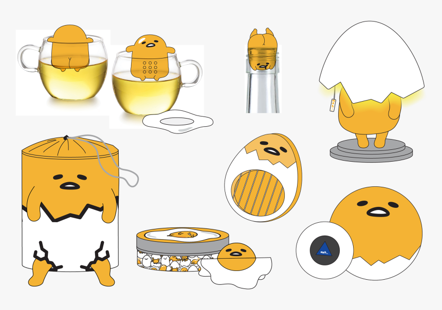 I Designed This Collection Of Gudetama Items For Specialty, HD Png Download
