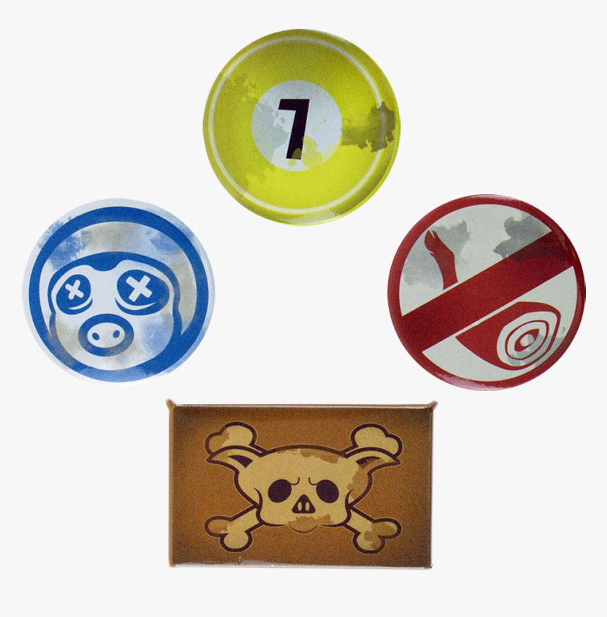 Overwatch Roadhog Button-set - Circle, HD Png Download
