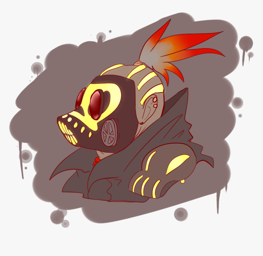 I Drew A Los Muertos Roadhog As A Commission, I M Not - Illustration, HD Png Download
