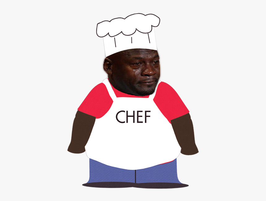 Michael Jordan Chef South Park Cry Face - South Park Chef Drawing, HD Png Download