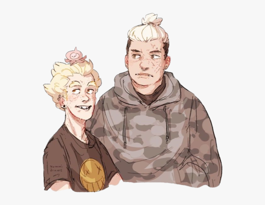 #junkrat #roadhog #overwatch #videogame #teenager #teenagers - Roadrat High School Au, HD Png Download