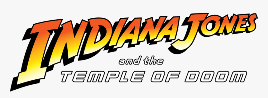 Indiana Jones And The Temple Of Doom - Indiana Jones And The Last Crusade Title, HD Png Download