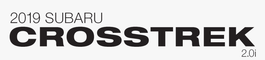 2019 Subaru Crosstrek - Subaru Crosstrek Logo, HD Png Download