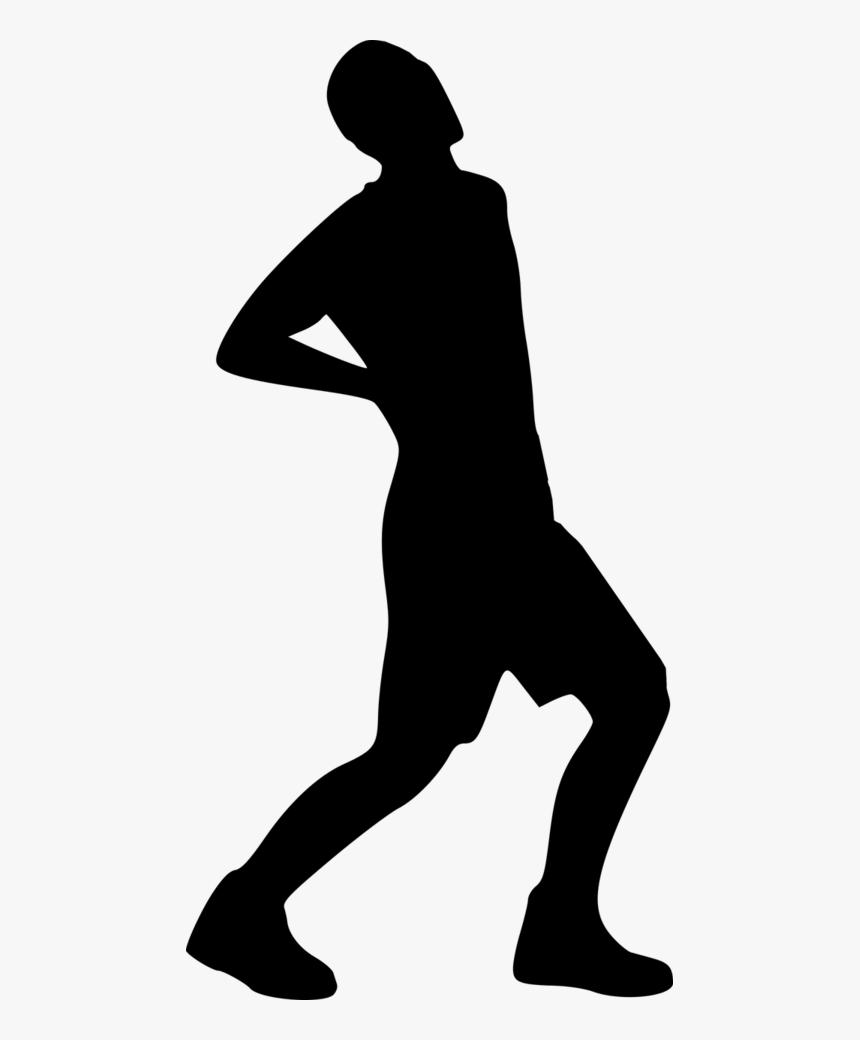 Back Pain Silhouette, HD Png Download
