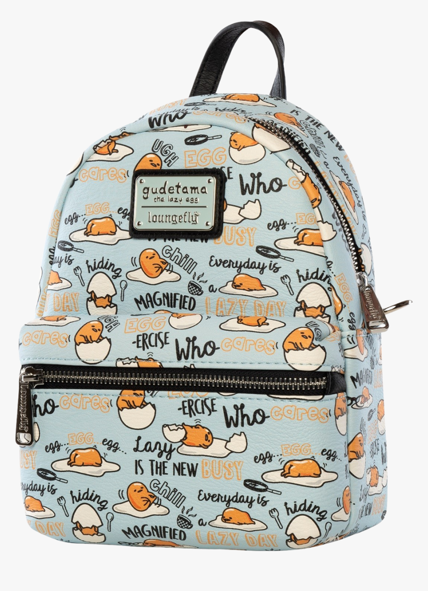 Gudetama Loungefly Mini Backpack, HD Png Download