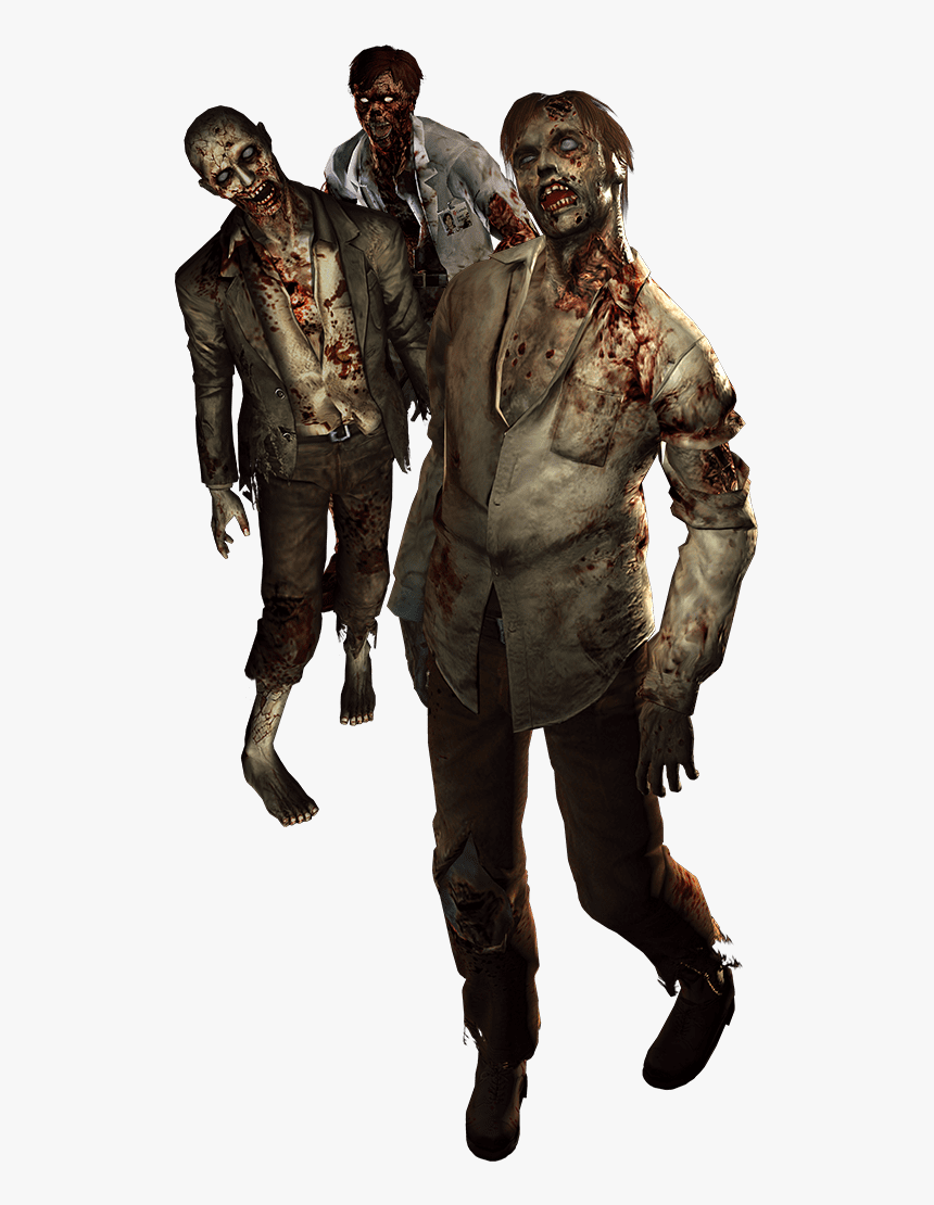 Resident Evil Zombies Render, HD Png Download