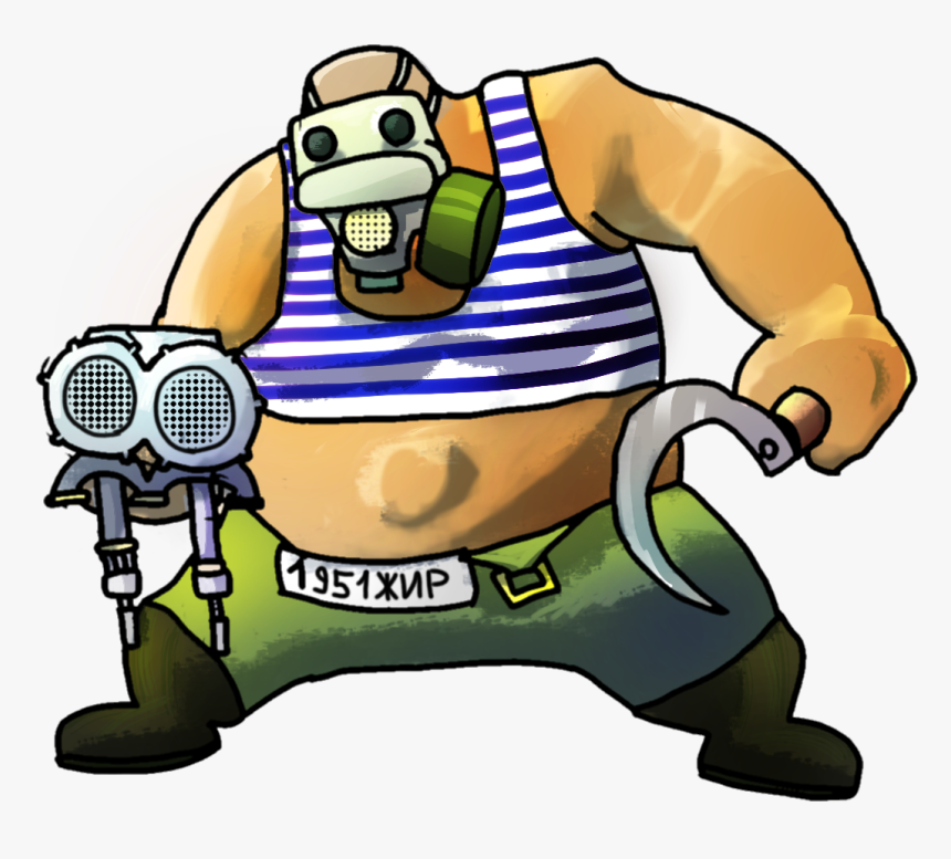 Vdv Roadhog Legendary Skin - Cartoon, HD Png Download