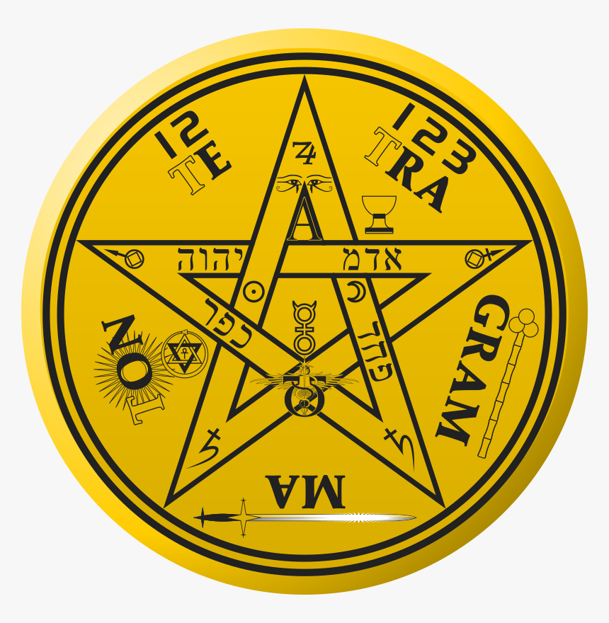Esoteric Staff - Remix Ii - Pentagram Star Vector, HD Png Download