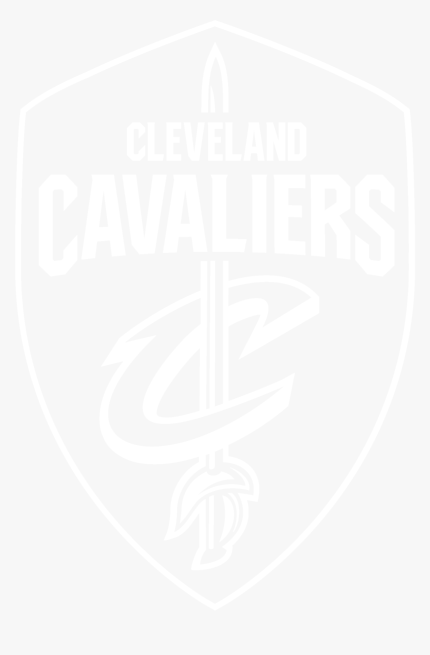 Cleveland Cavaliers Logo 2018 , Png Download - Cleveland Cavaliers Logo Black And White, Transparent Png
