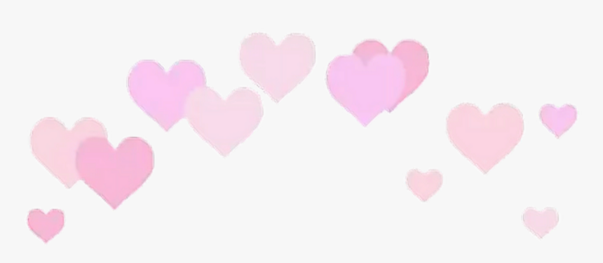 Crown Heart Hearts Tumblr Kawaii Edits Freetoedit Crown - Heart, HD Png Download