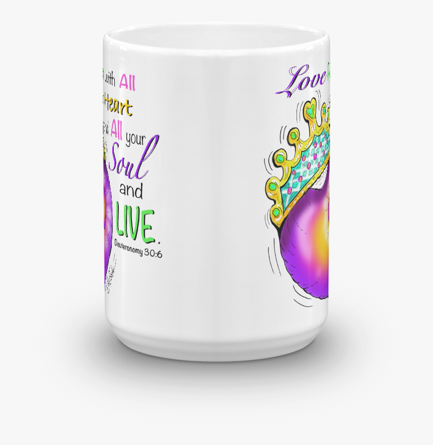 Love Him With All Your Heart - Coffee Cup, HD Png Download