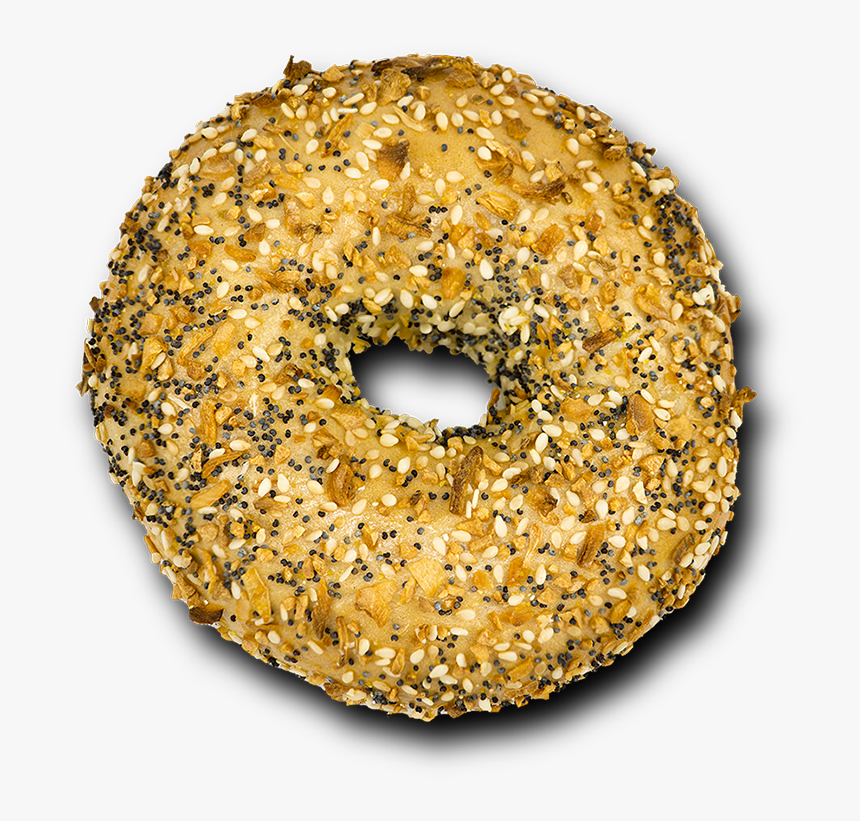 Bagel-everything - Doughnut, HD Png Download