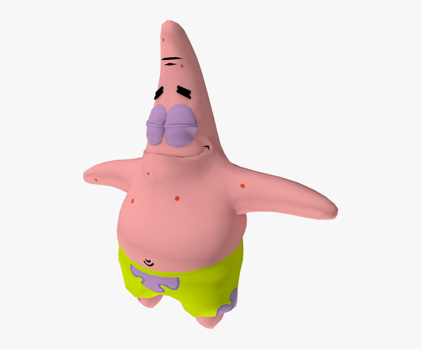 Patrick Star Model - Bath Toy, HD Png Download