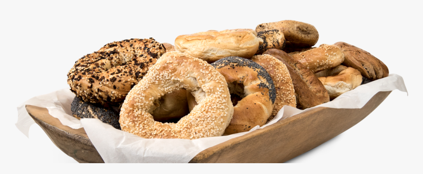 Transparent Bagels Png - Tray Of Bagels Transparent Background, Png Download