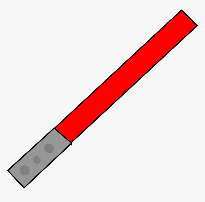 Red Light Saber Clip Arts, HD Png Download
