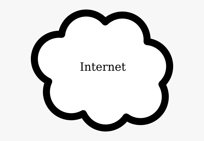 Internet Cloud Icon Png, Transparent Png
