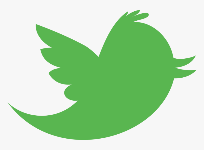 Transparent Twitter Png Transparent - Twitter Green Logo Png, Png Download