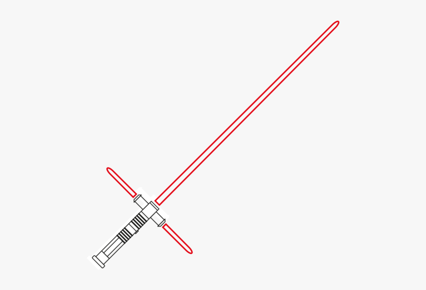 Lightsaber Crossguard Hilt Blade Sabre - Star Wars Crossguard Lightsaber Png, Transparent Png
