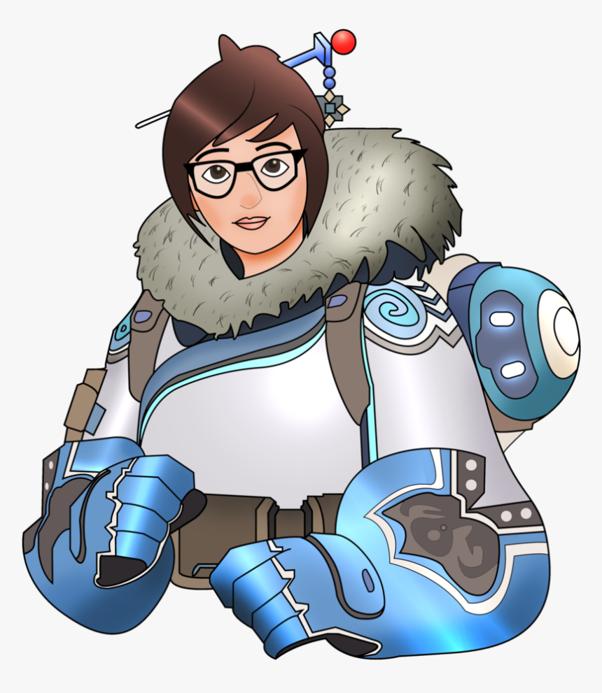 Mei Overwatch Fanart Png, Transparent Png