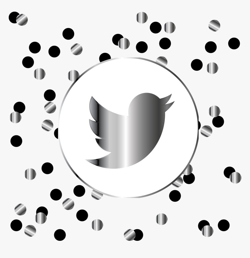 Twitter, Silver, Icon, Symbol, Social Media, Web, Blog - Icon, HD Png Download
