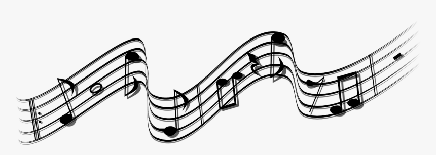 Transparent Band Aid Clipart - Music Notes Open Source, HD Png Download