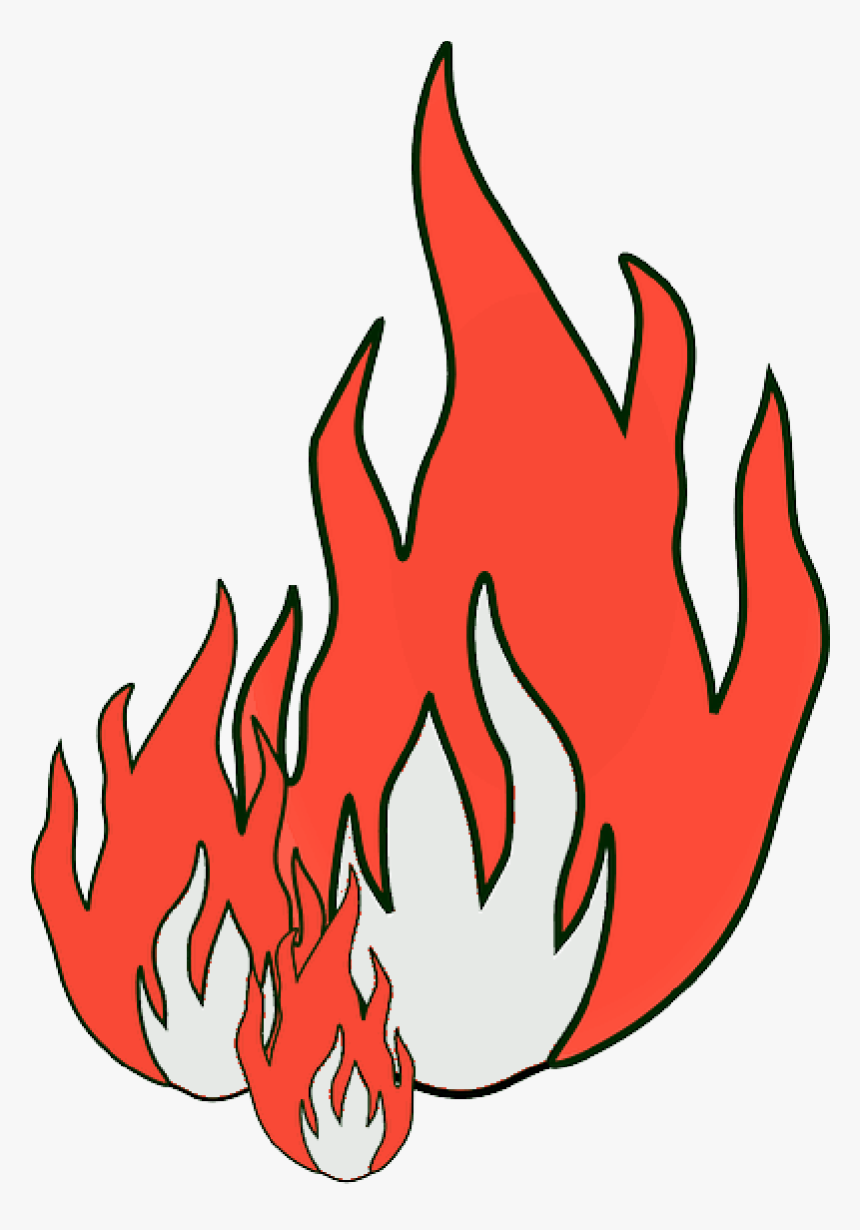 Fire Clip Boarder - Fire Clip Art, HD Png Download
