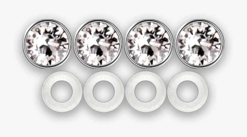 Diamond Screw Caps - Body Jewelry, HD Png Download