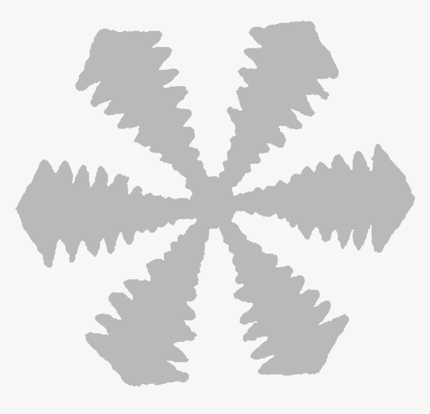 Snowflake Grayscale Winter Printable Download - Prize Wheel Clip Art, HD Png Download