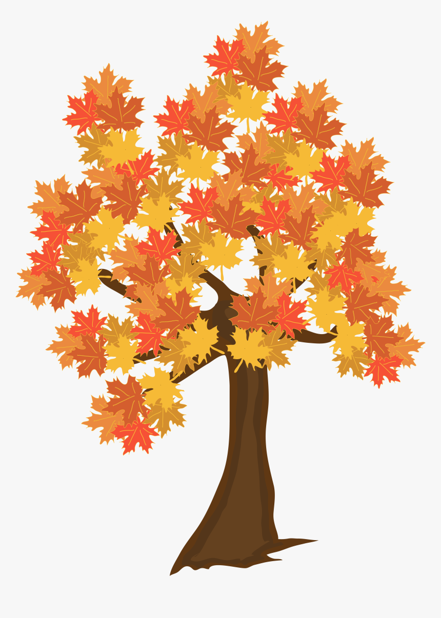 Fall Tree Clipart, HD Png Download