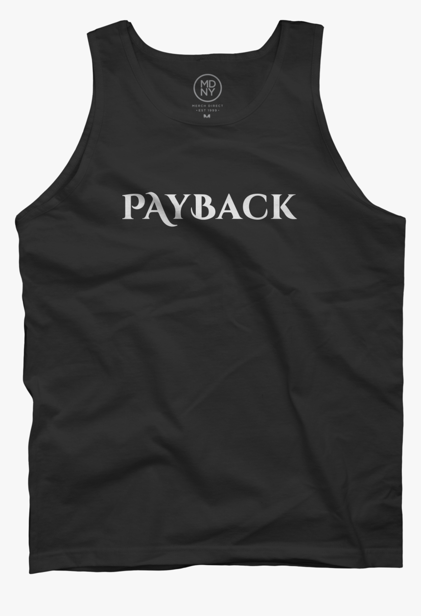 Payback Black Tank Top - Active Tank, HD Png Download