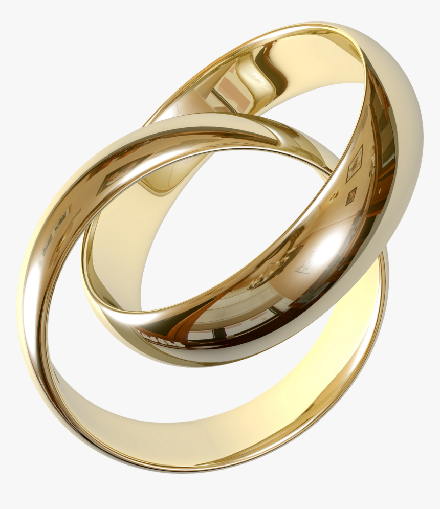 Ring Png Picture - Transparent Background Wedding Rings Clipart, Png Download