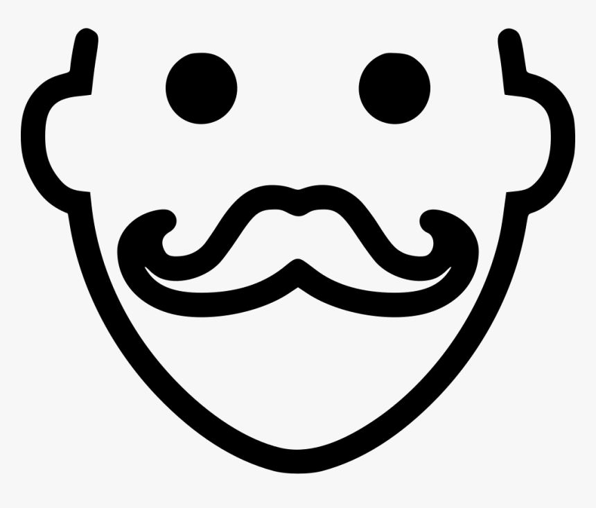 Mustache Png Icon Free Download Onlinewebfonts Com - Icon, Transparent Png