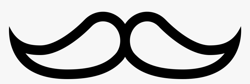 Mustache Clipart Invisible Background, HD Png Download