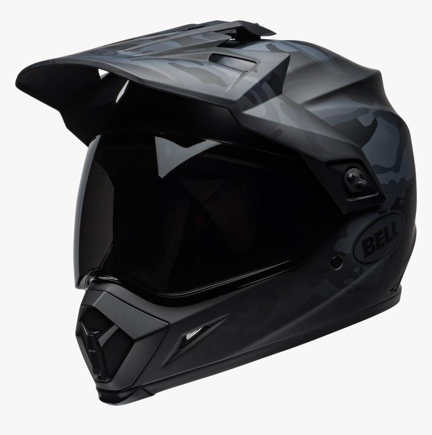 Bell Mx-9 Adventure Mips Stealth Matte Black Camo - Bell Mx 9 Adventure Camo, HD Png Download