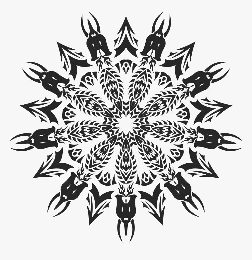 Tribal Mandala Png - Tribal Png, Transparent Png