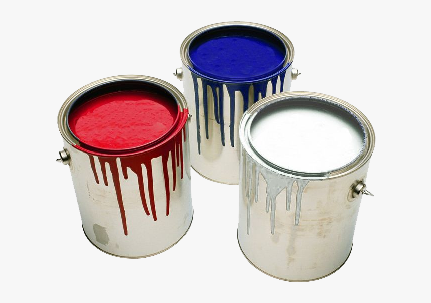 Painting And Decorating Bucket - Paint Cans, HD Png Download