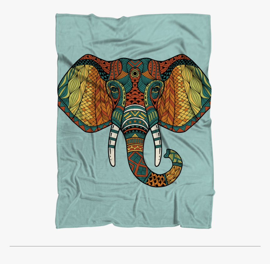 Transparent Tribal Elephant Png - Elephant, Png Download