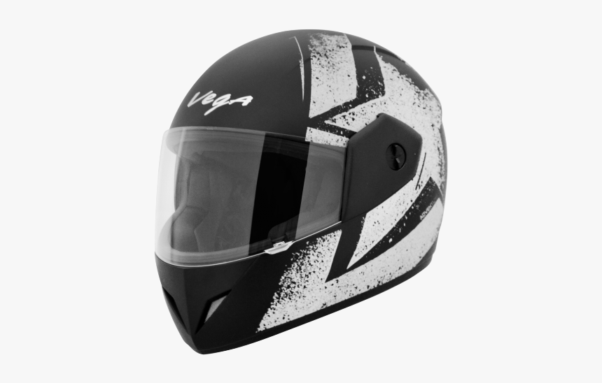Ultimo Black Helmet - Vega Full Helmets Red Black, HD Png Download